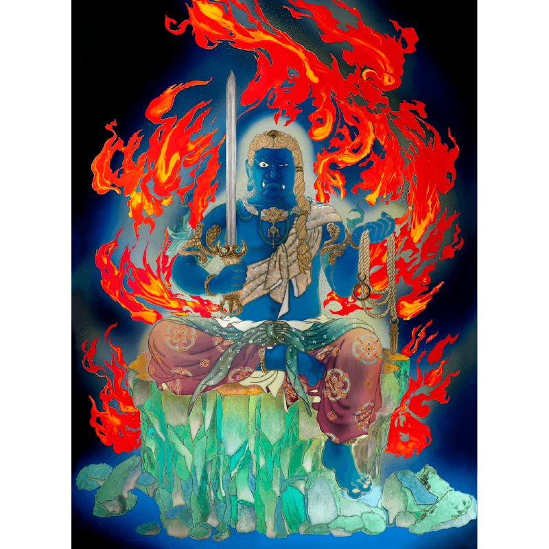 複製画・デジタルシルクスクリーン「不動明王」 – 草場一壽工房 Museum 複製画・デジタルシルクスクリーン「不動明王」 – 草場一壽工房 Museum