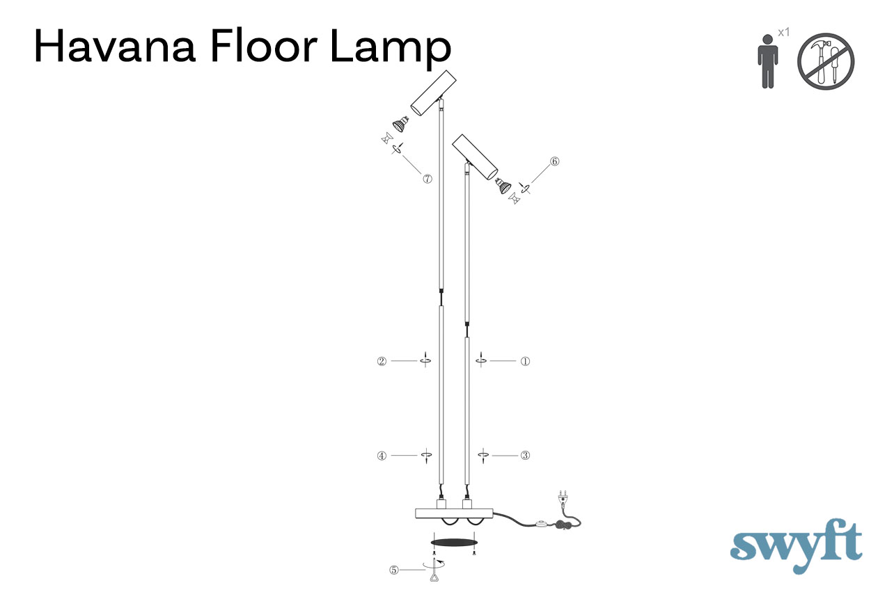 Floor Lamp Assembly
