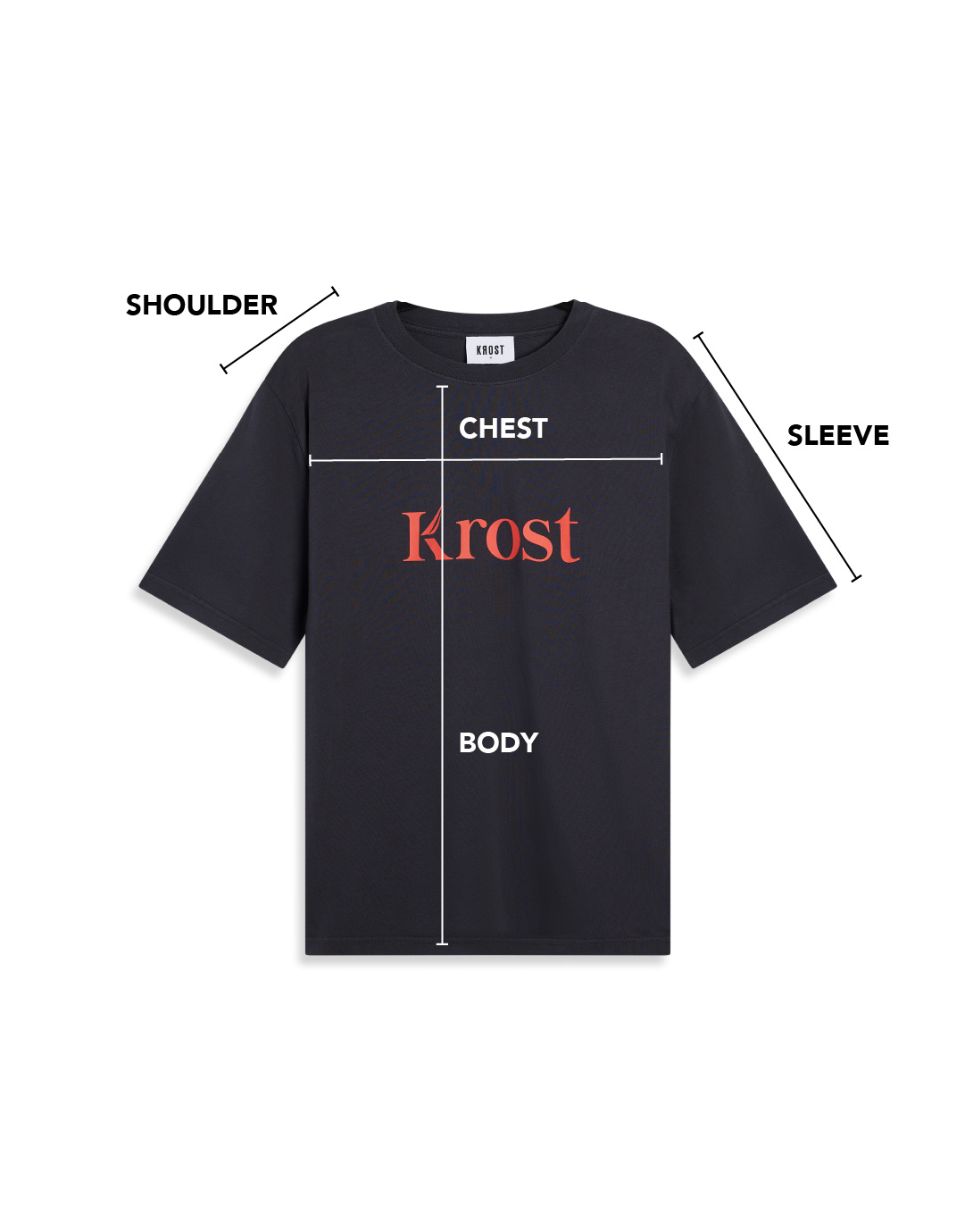 KROST x Nautica  Finn dark navy long sleeve tee t-shirt