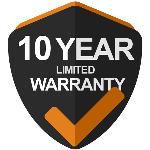 Yoder Limited 10 Year Warranty