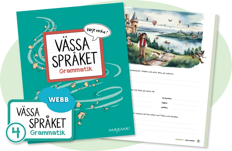 Vässa språket Grammatik, åk 4