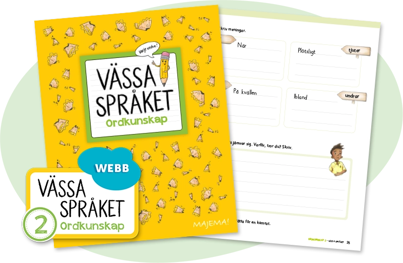 Vässa språket Ordkunskap, åk 2