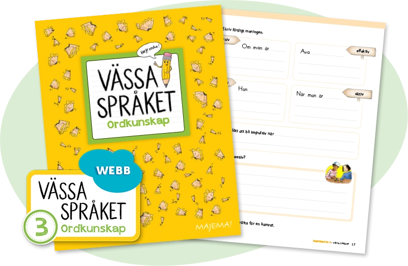 Vässa språket Ordkunskap, åk 3