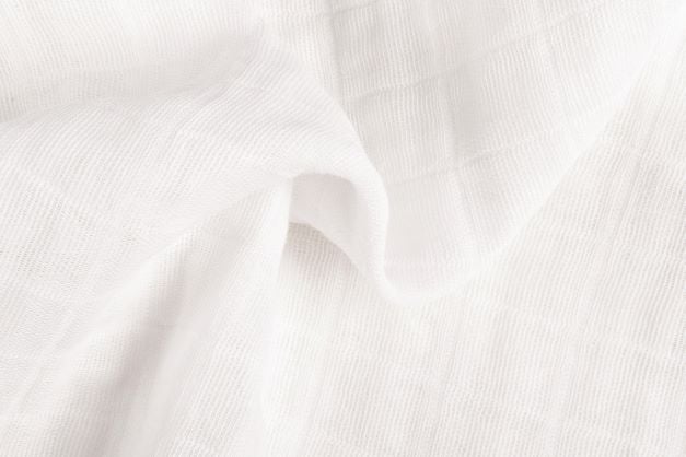 close up of muslin cloth