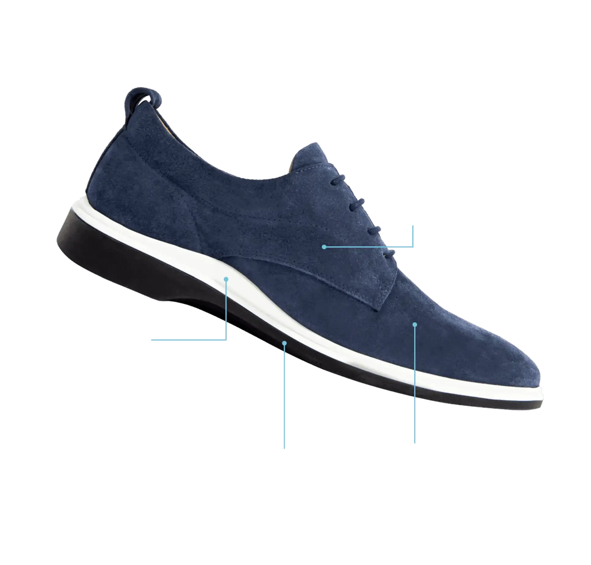Original (Cobalt) shoe product diagram.