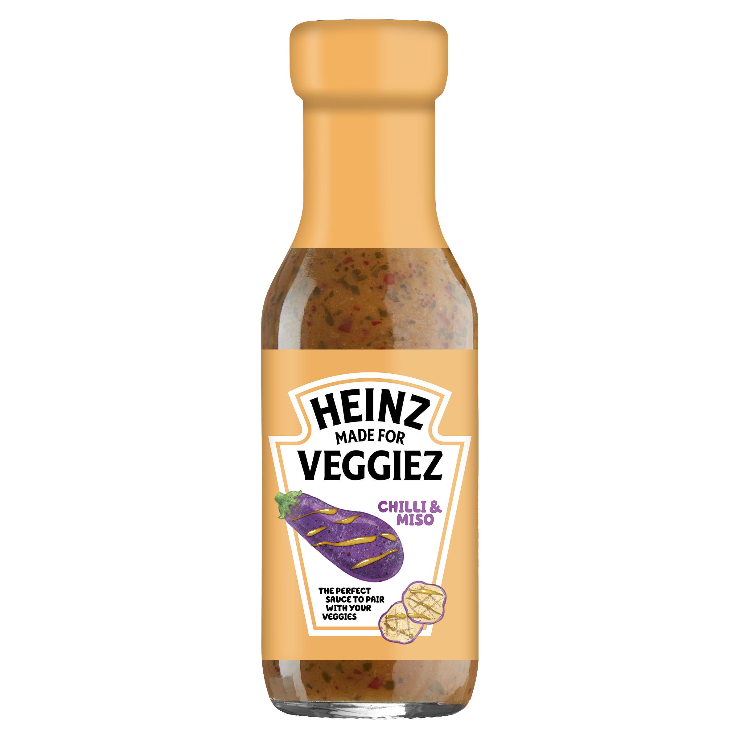 Photograph of Heinz Made For Veggiez Chilli & Miso Sauce 250ml product