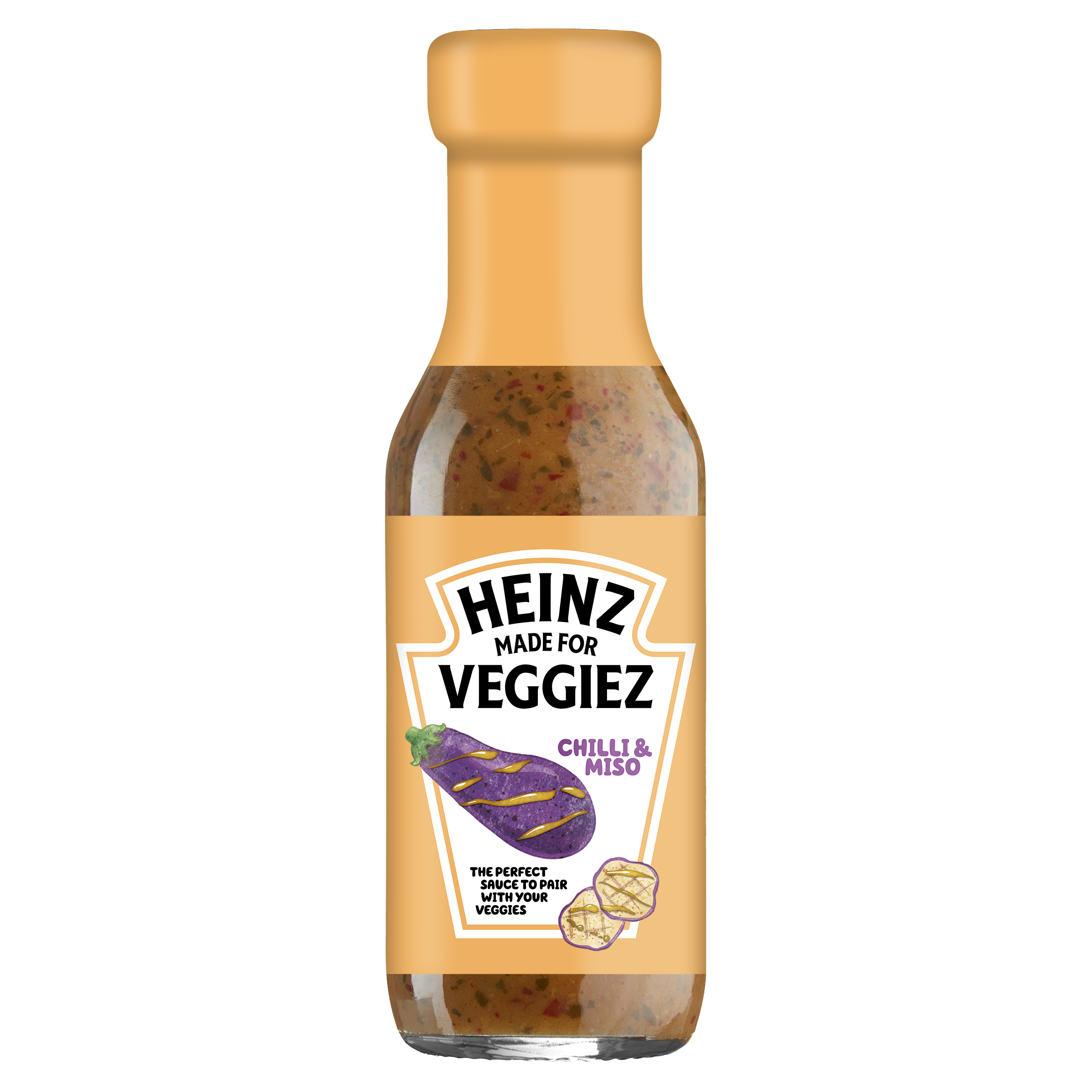 Photograph of Heinz Made For Veggiez Chilli & Miso Sauce 250ml product