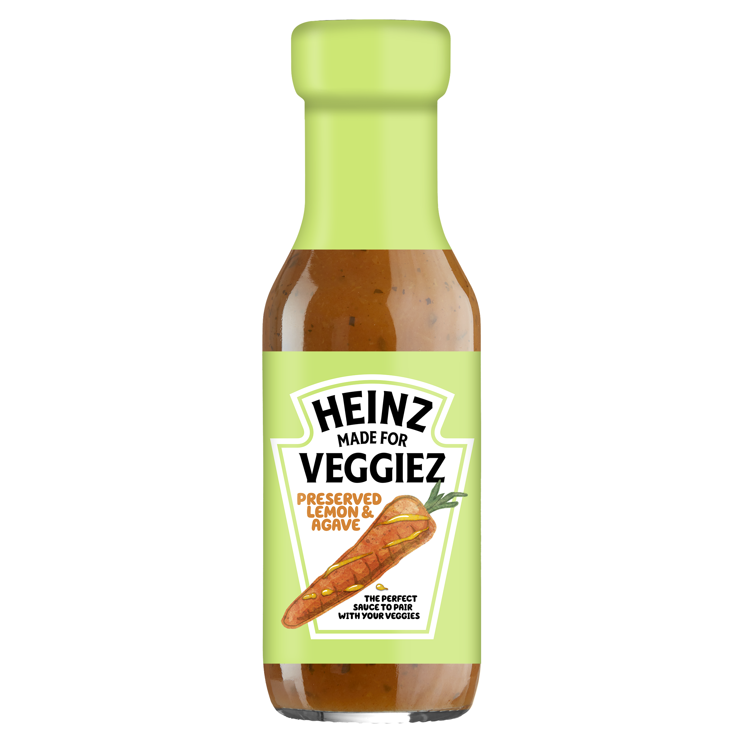 Photograph of Heinz Made For Veggiez Preserved Lemon & Agave Sauce 250ml product
