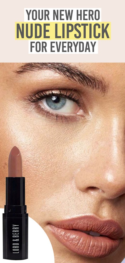 Lord & Berry Absolute Lipstick in Haute Nude - Beauty and the Boutique - Your new hero nude lip for everyday
