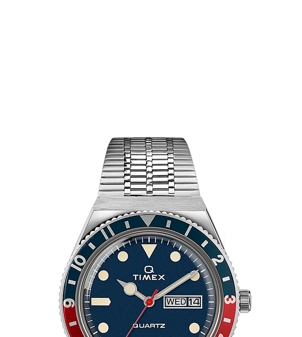 Q Timex Reissue 38mm Stainless Steel Bracelet Watch | Timex US