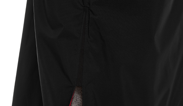 Red Original Men's Short Sleeve Pro Dry Change Robe EVO - Black