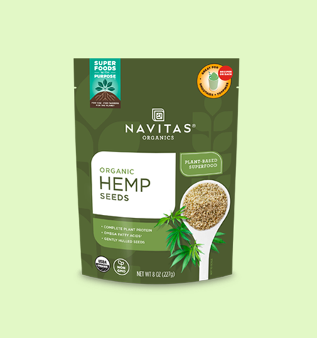 Navitas Organics 8oz Hemp Seeds