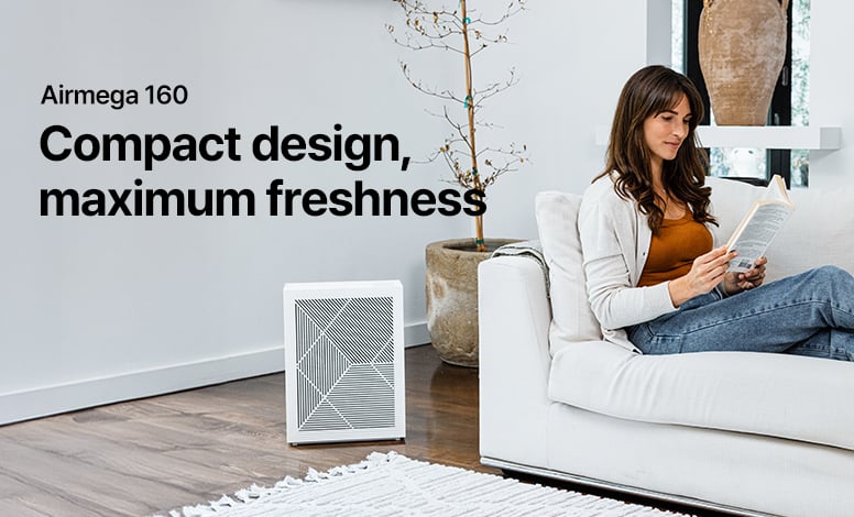 Airmega 160 purifying small space