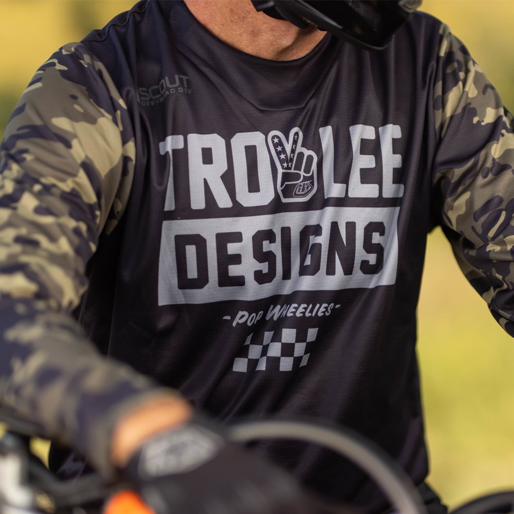 GP Jersey Astro Red / Black – Troy Lee Designs