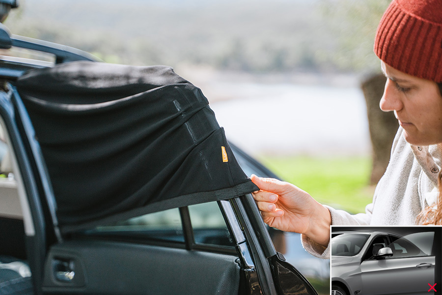 Luno® Luno Car Window Screens Add Privacy, Keep Bugs Out, Allow