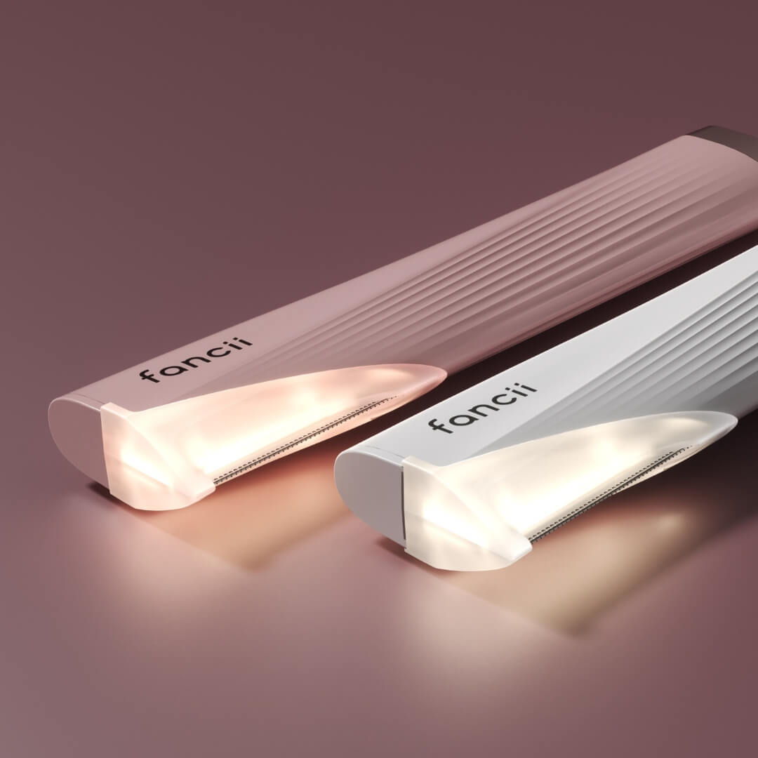 Leah Ultrasonic Dermaplaner Exfoliates by Fancii & Co. with Built-in-LED Light