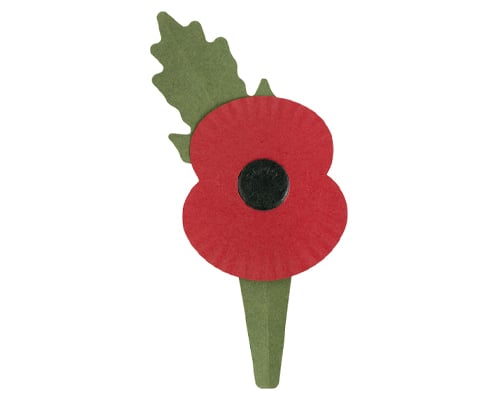 Plastic-Free Paper Poppy