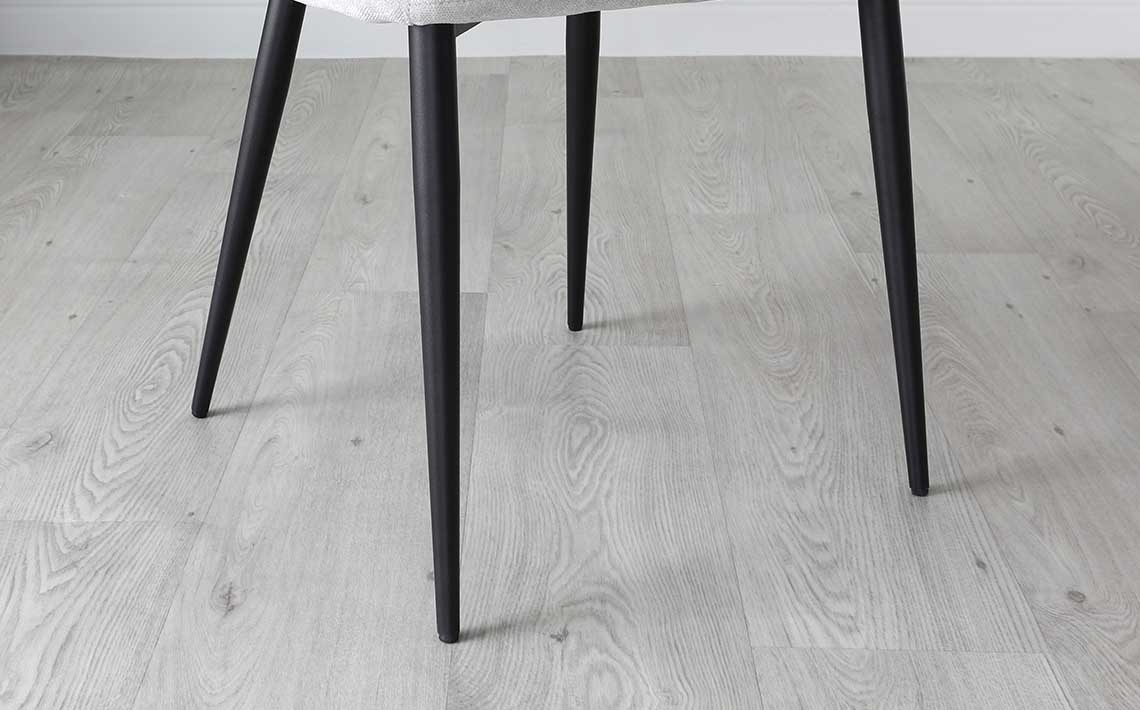 Lottie Grey Fabric Dining Chair | Danetti