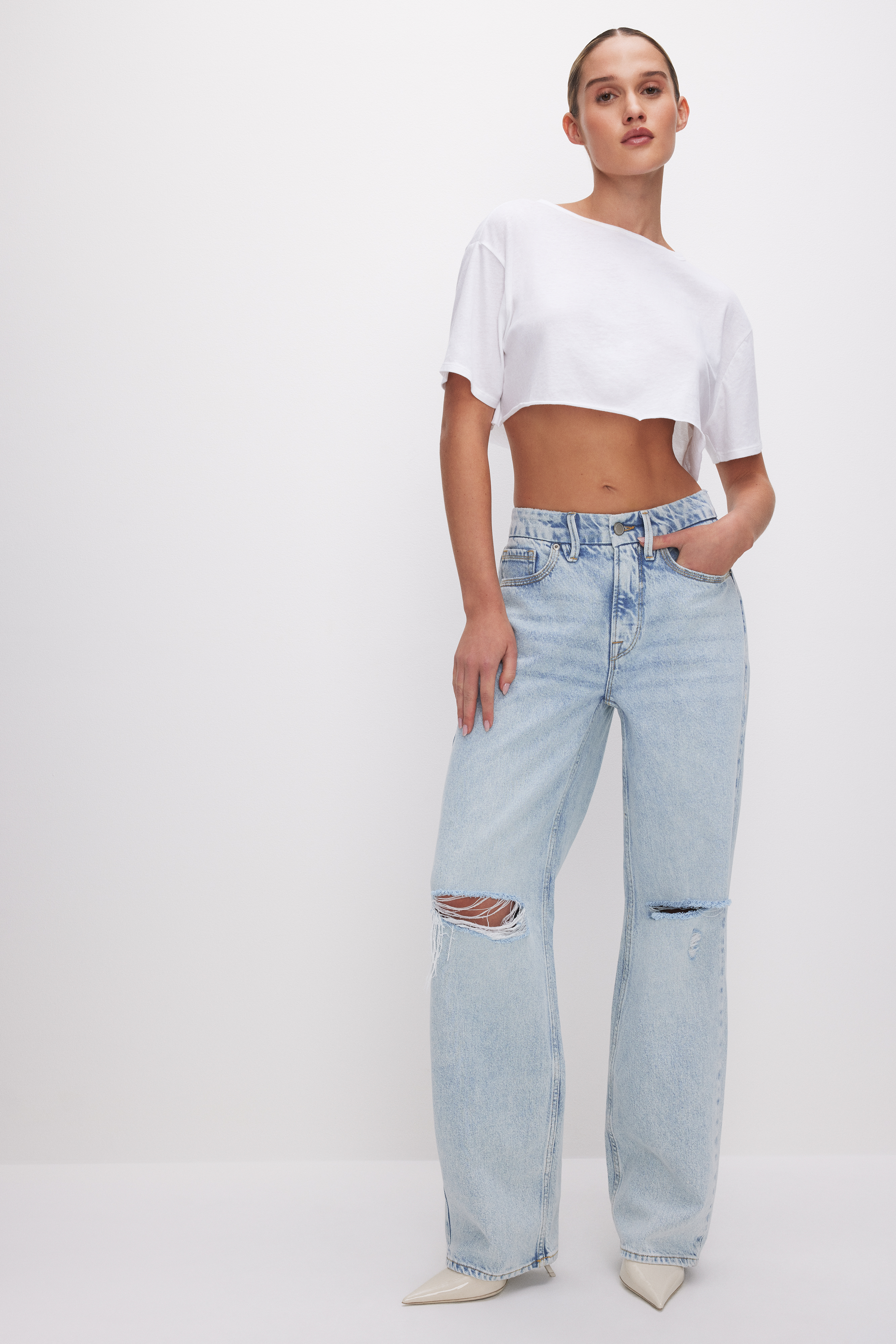 Styled with GOOD '90s JEANS | BLUE542