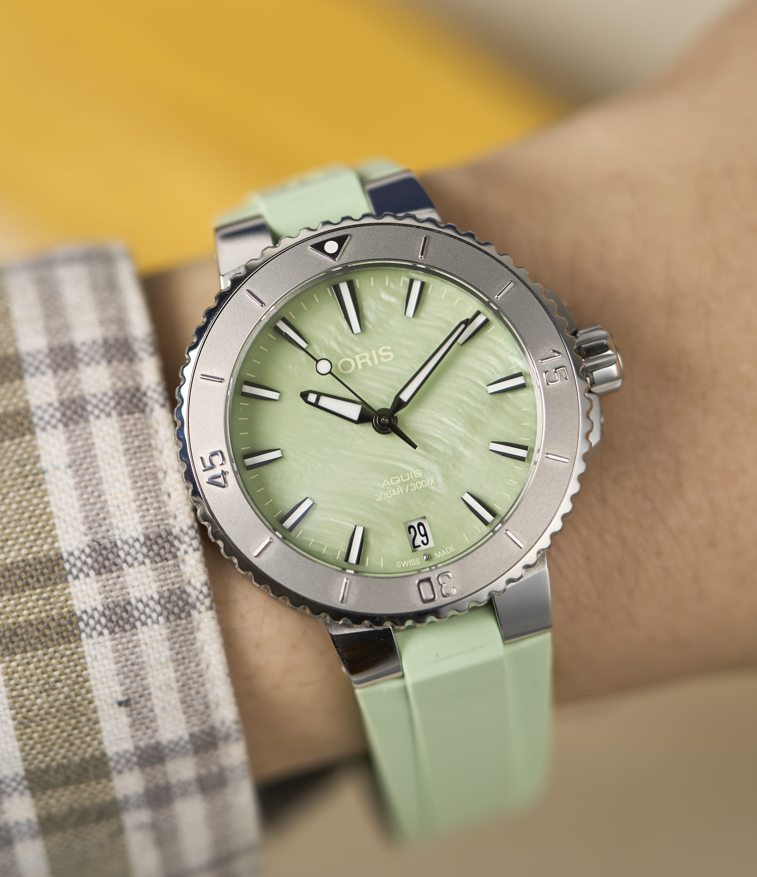 Oris aquis mint discount green