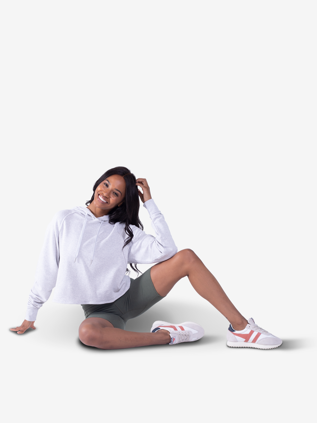 Varsity Crop Hoodie