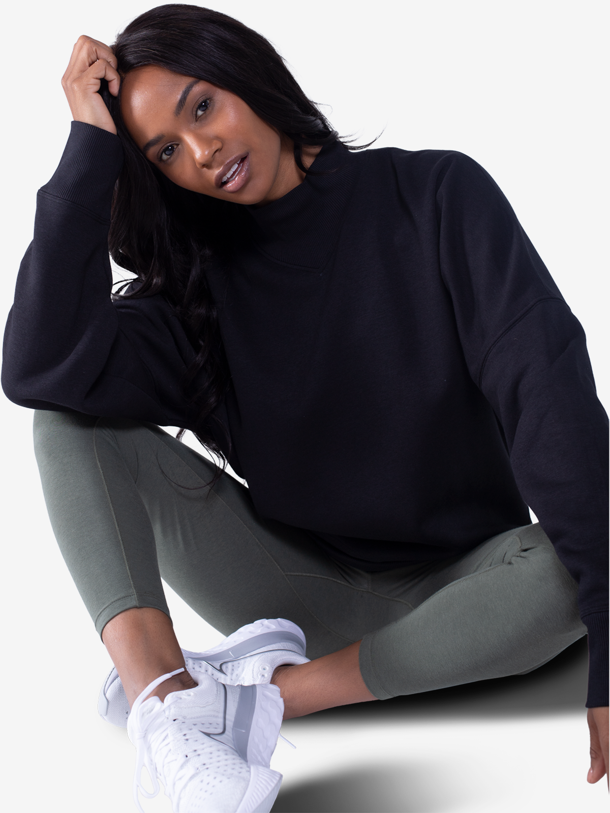 Legendary Fleece Mock Neck Sweatshirt