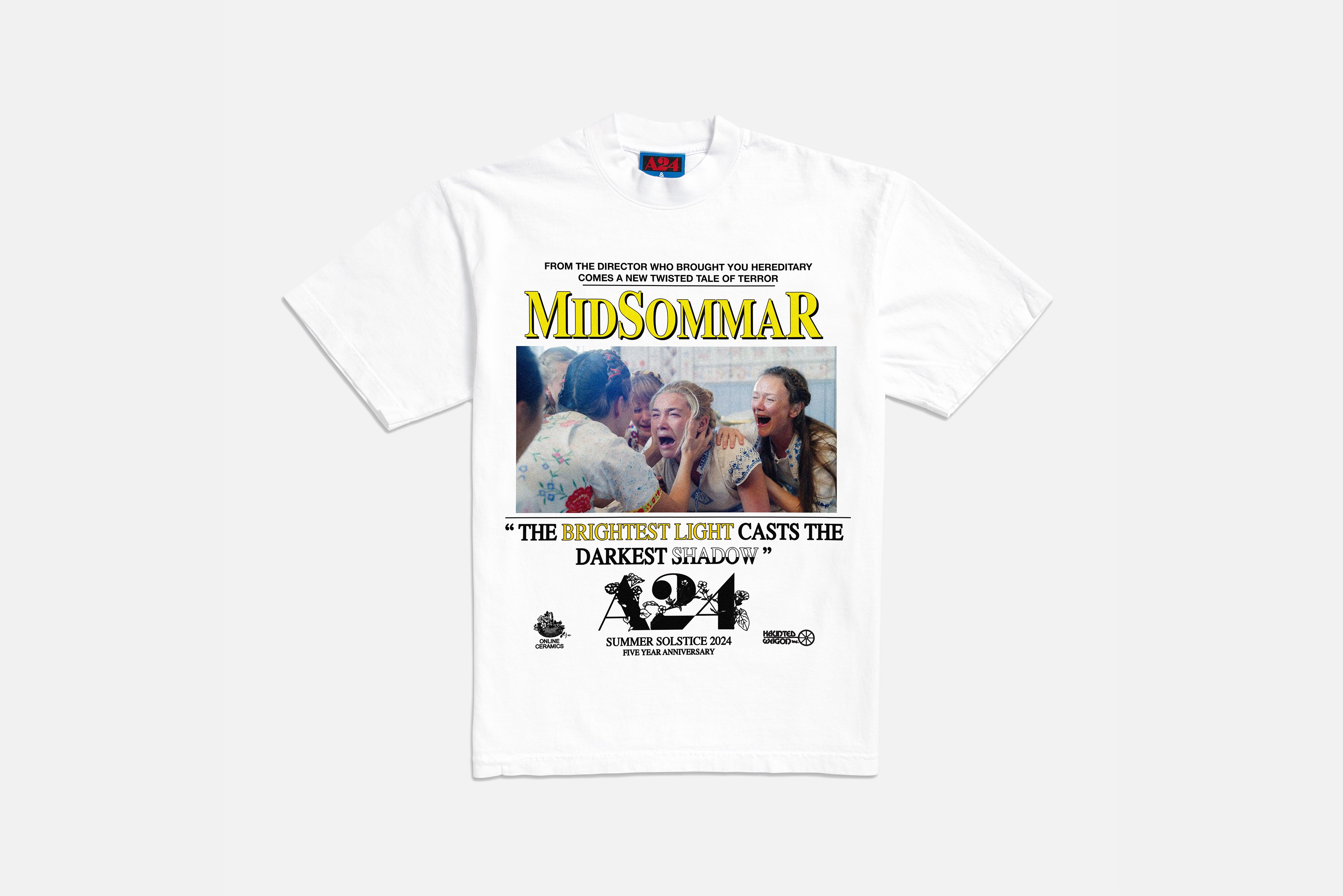 Online Ceramics x Midsommar Brightest Light Tee – A24 Shop