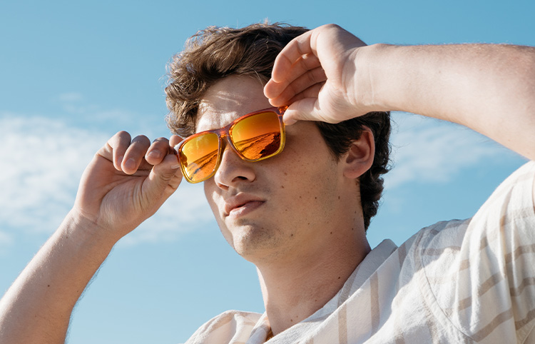 Sunglasses size on model