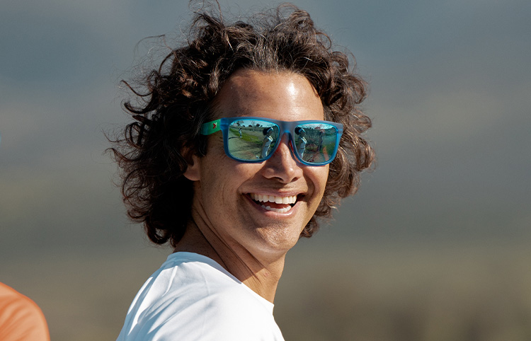 Sunglasses size on model