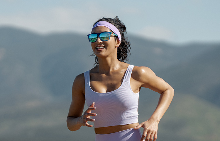 Sunglasses size on model