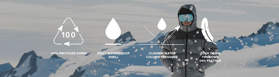 Southern Alps Jacket - Sizing Chart