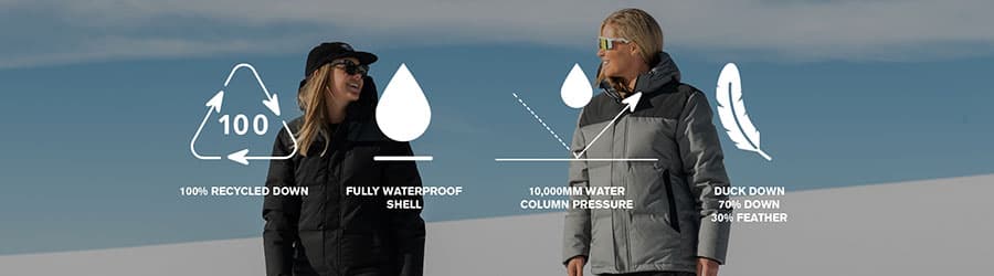 Southern Alps Jacket Wms - Sizing Chart