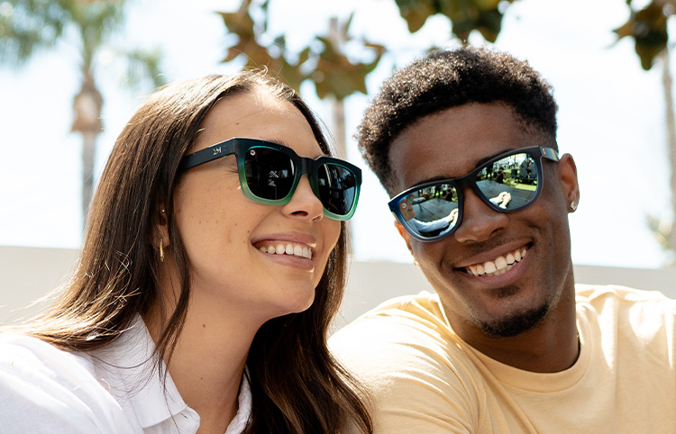 Sunglasses size on model