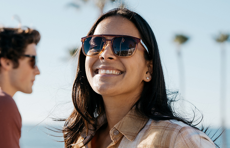Sunglasses size on model