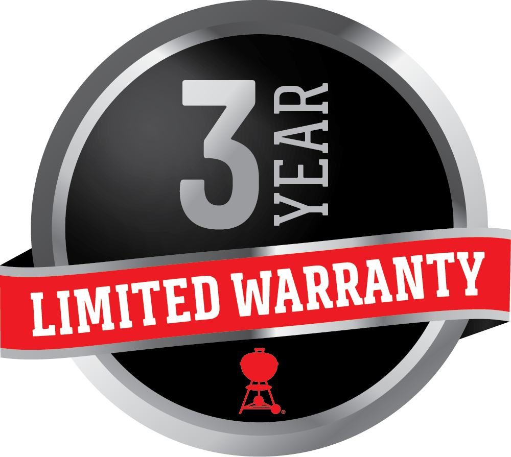 Weber 3 Year Premium Polyester Warranty