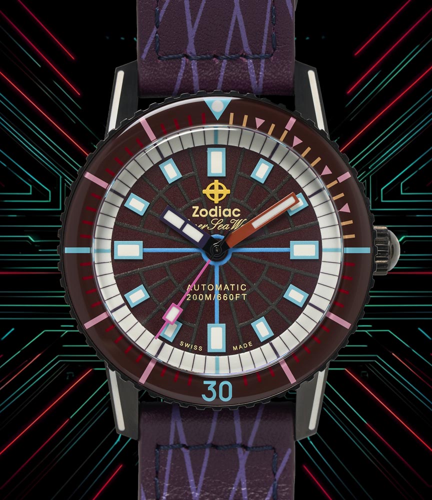Zodiac x Worn & Wound Super Sea Wolf Laser Tag