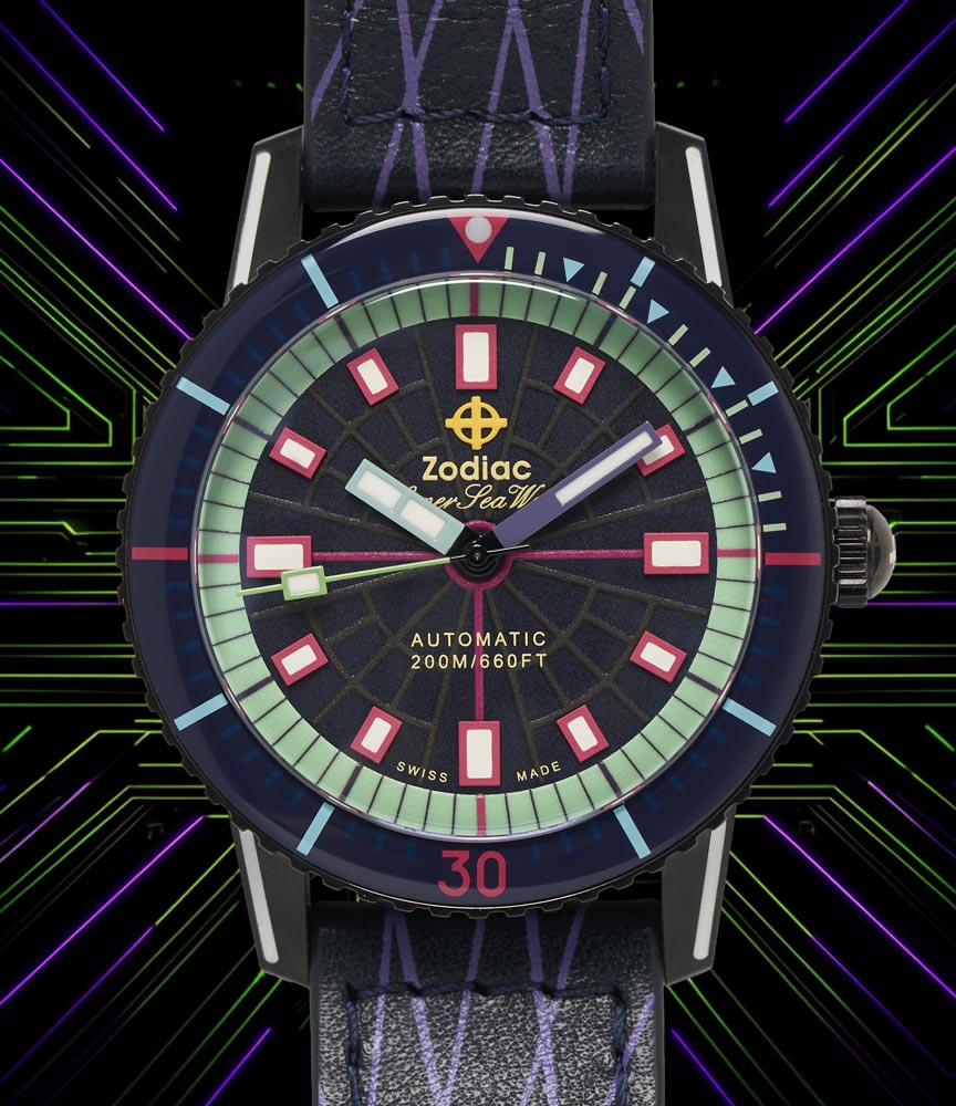 Zodiac x Worn & Wound Super Sea Wolf Laser Tag