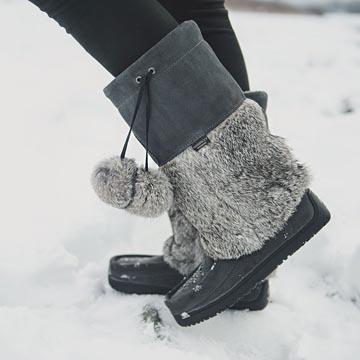 manitobah mukluks snowy owl waterproof