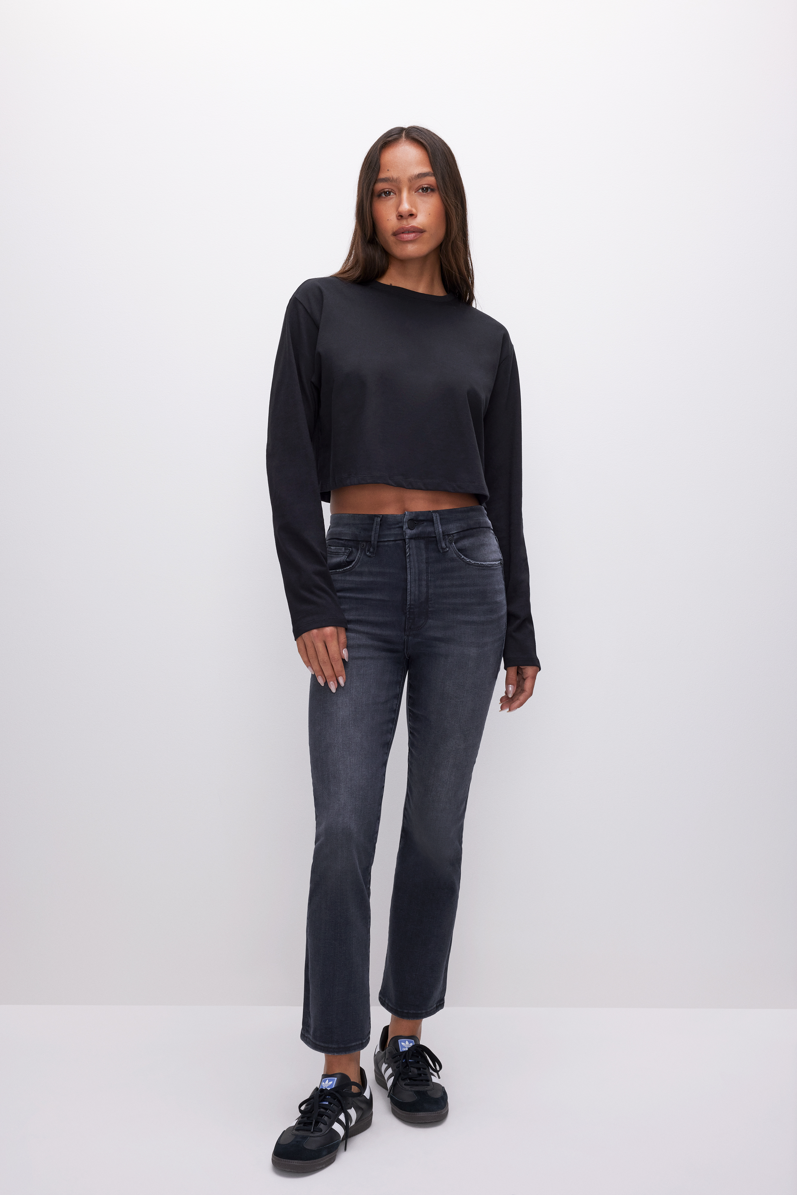 Styled with ALWAYS FITS GOOD LEGS STRAIGHT JEANS | BLACK255