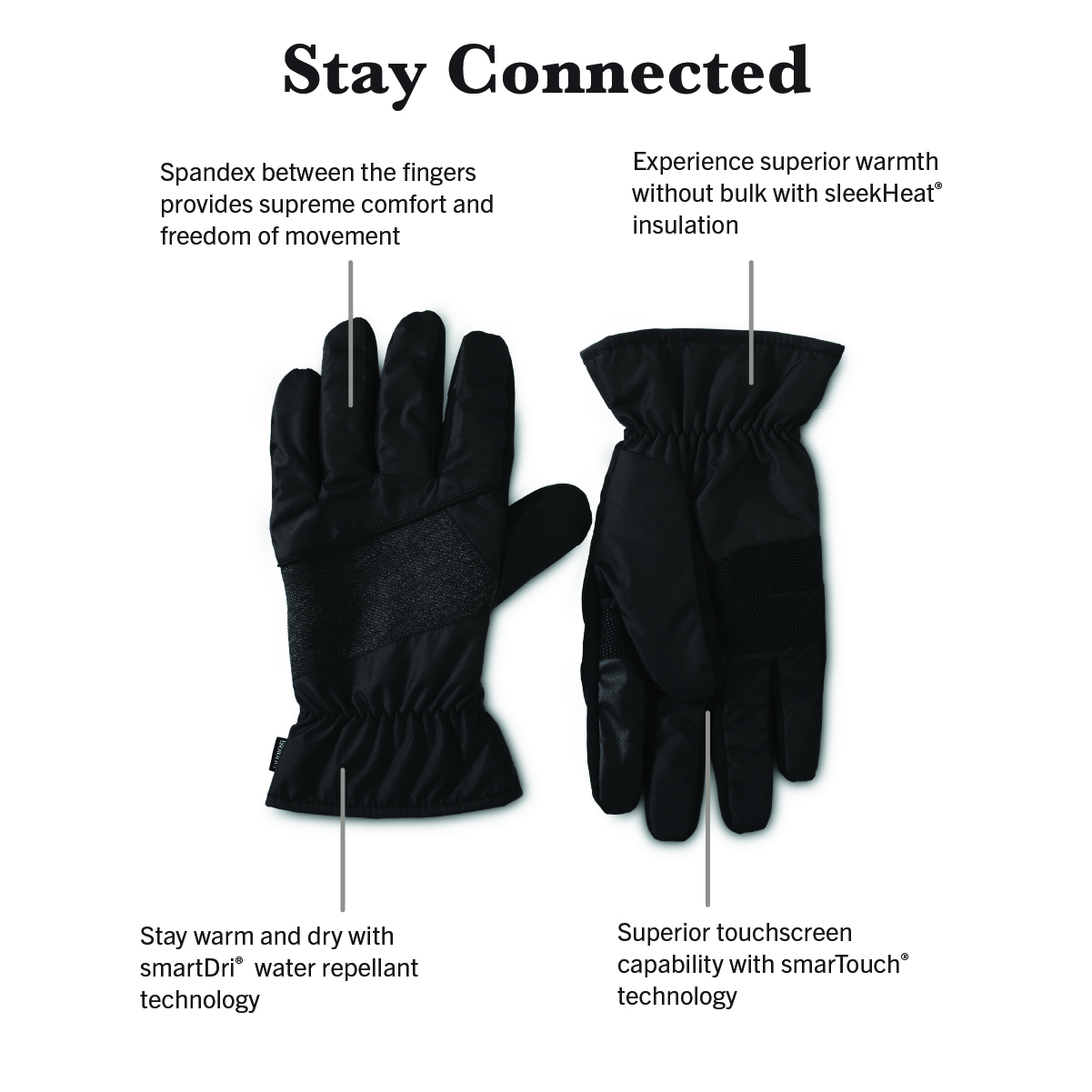 OtterBox Tech-Touch Safety Gloves, Insulated Sulphur Rock