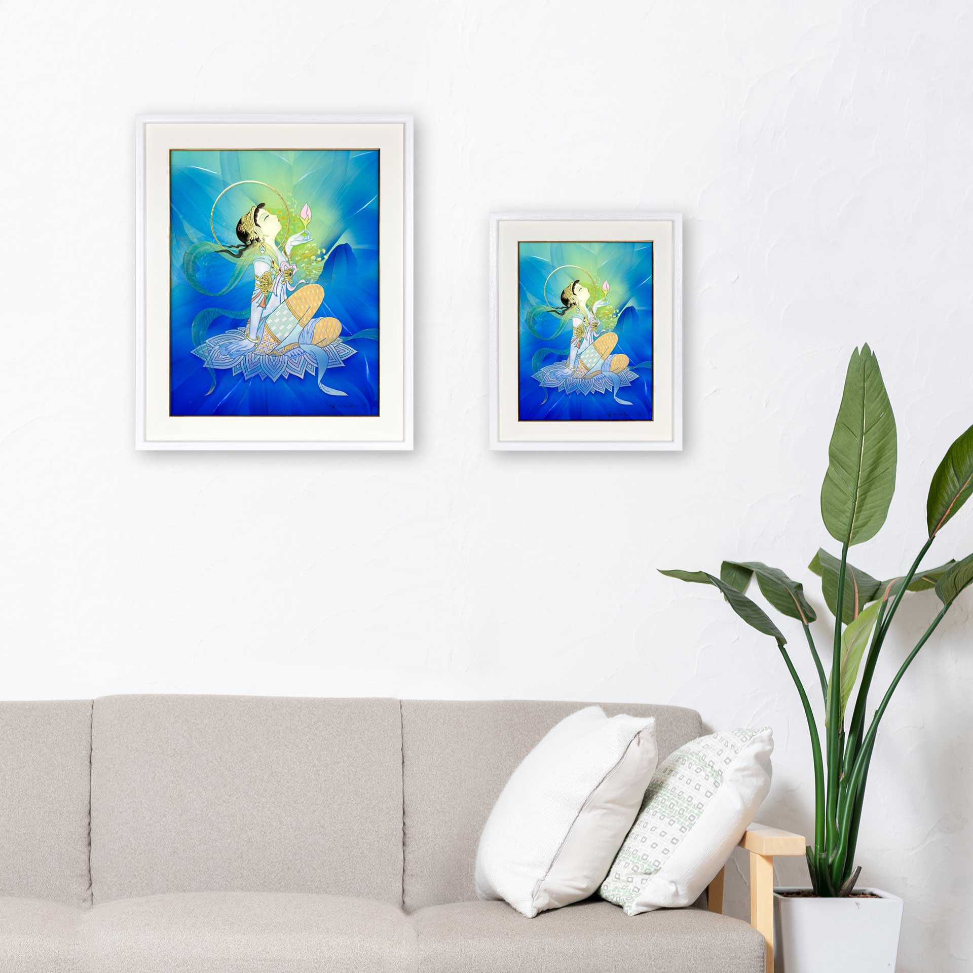 観音力ジクレ「アイリメンバーユー」 – 草場一壽工房 Museum Shop