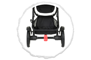 easy access foot park brake