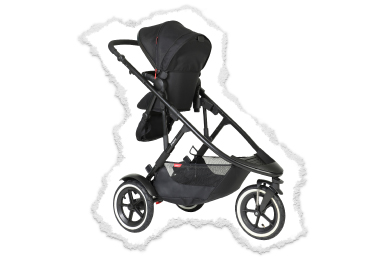 3-wheelin’, 12” air filled fun for a smoooooooooth all terrain performance!