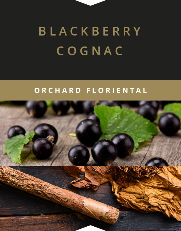 Collage for Blackberry Cognac