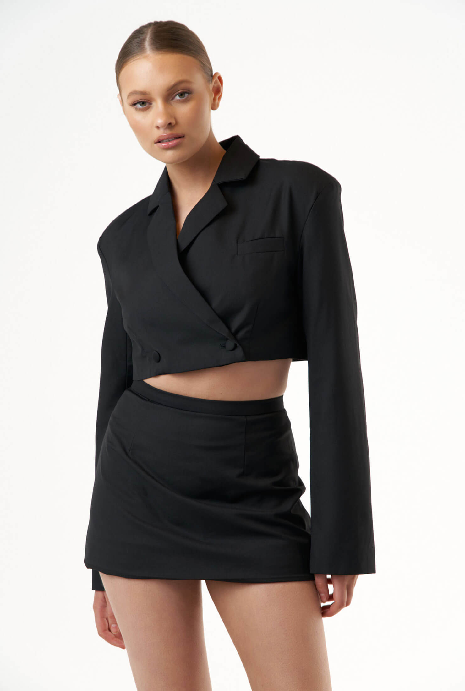 THE MYA BLACK SKIRT