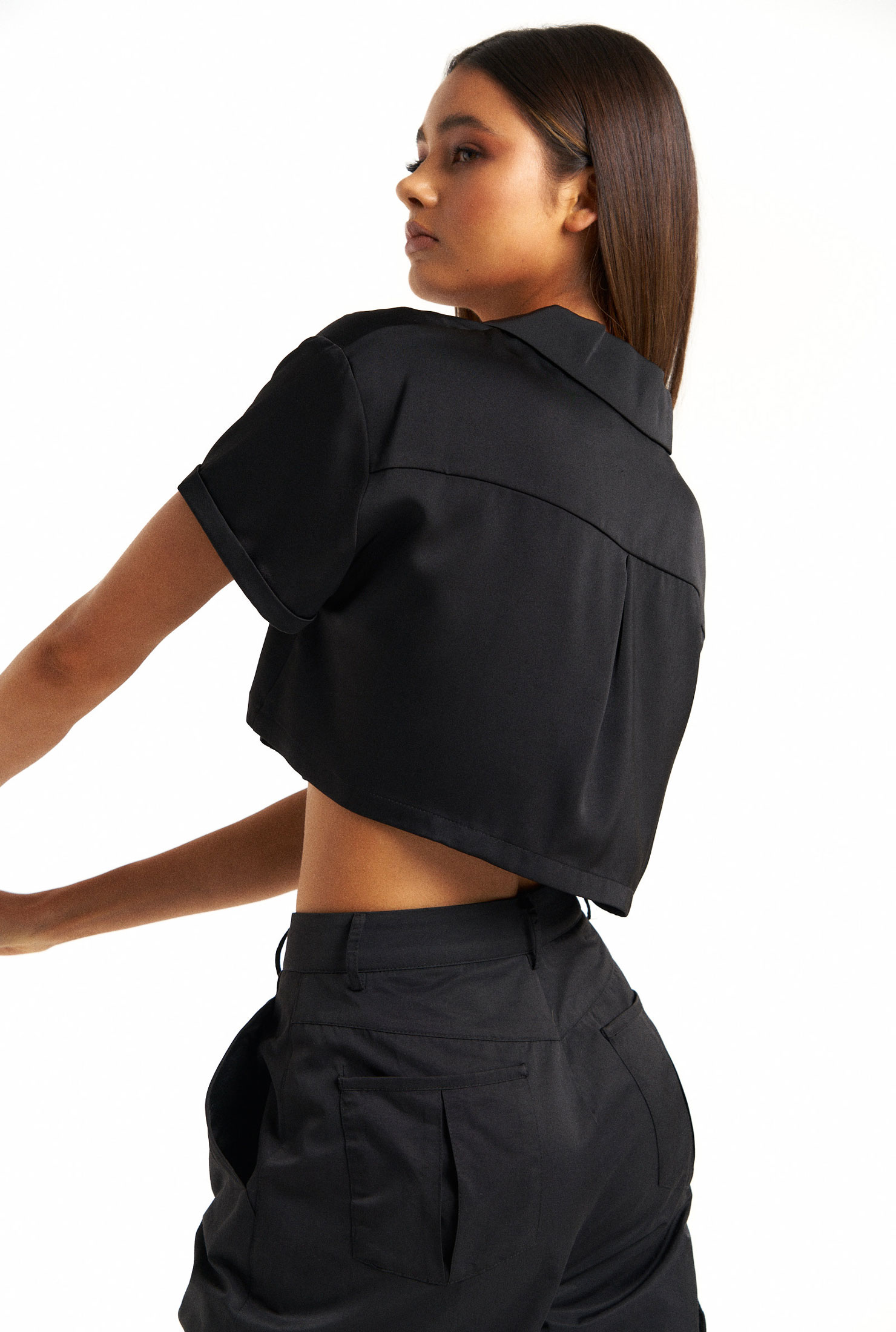 THE LANI BLACK SHIRT