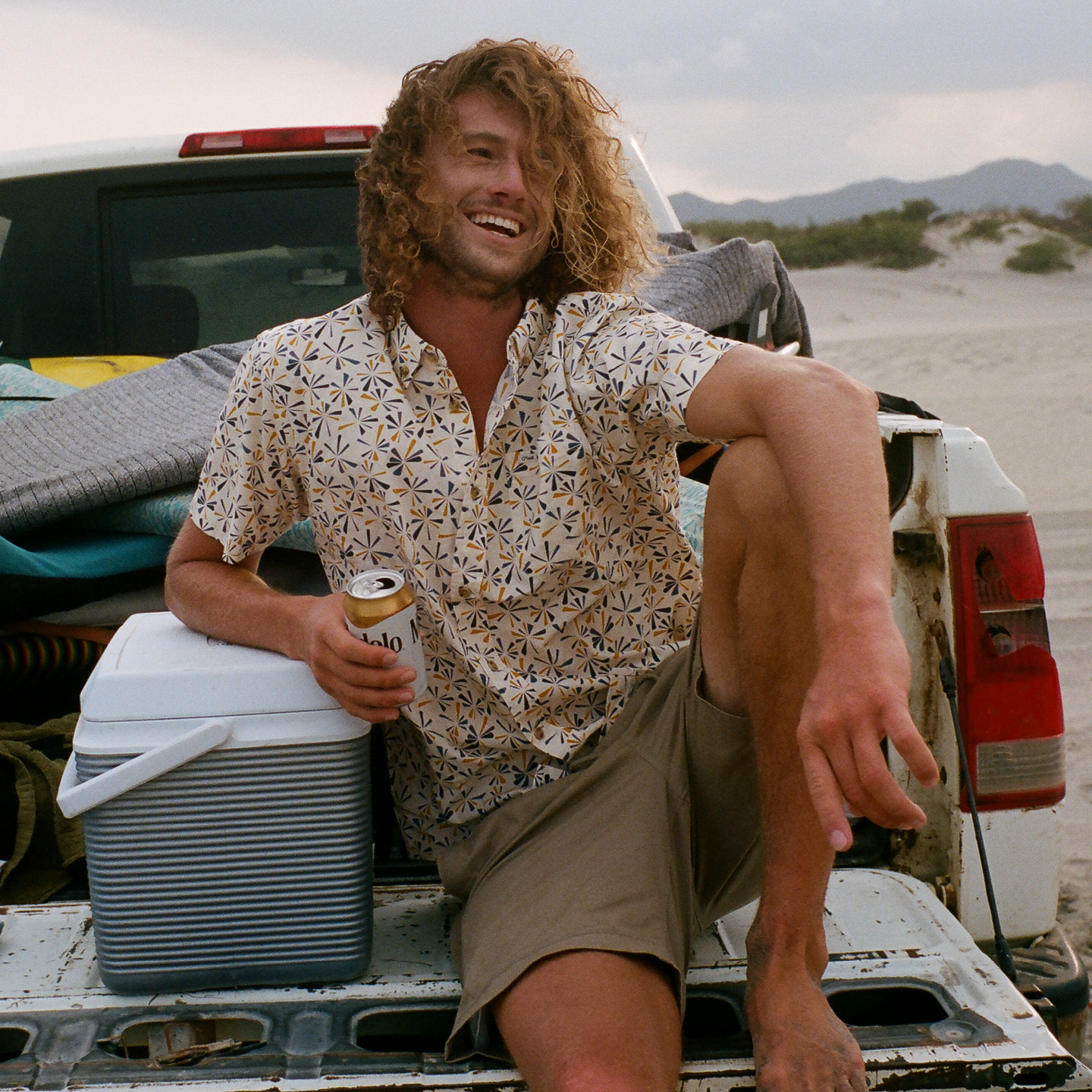 SUNBURST WOVEN SHIRT