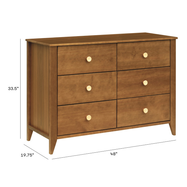 Babyletto 6 drawer sales dresser