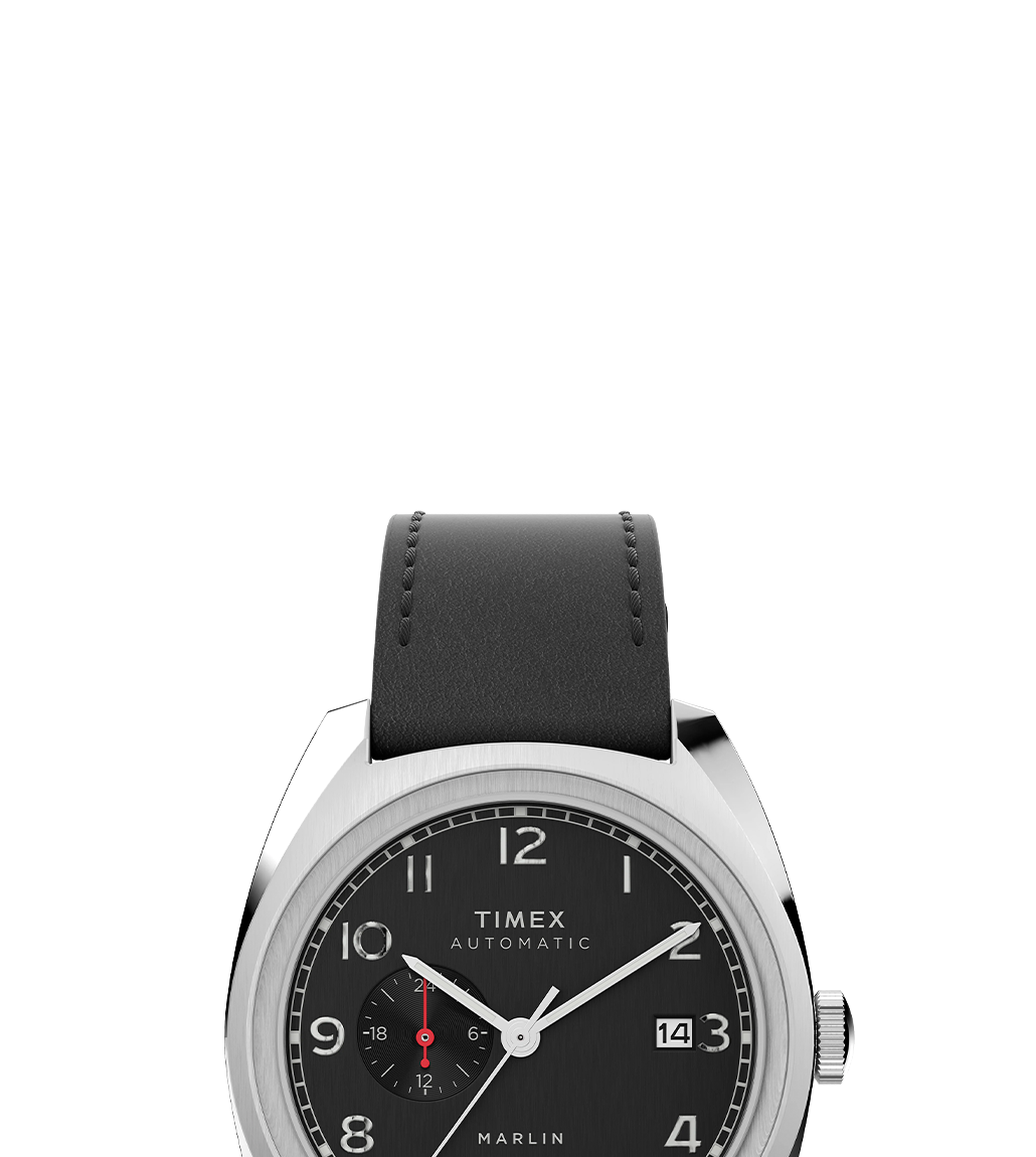 Marlin Sub Dial Automatic 39mm Leather Strap Watch