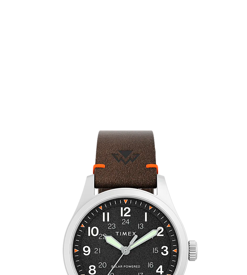 Expedition North® Field Solar 36mm Eco-Friendly Leather Strap